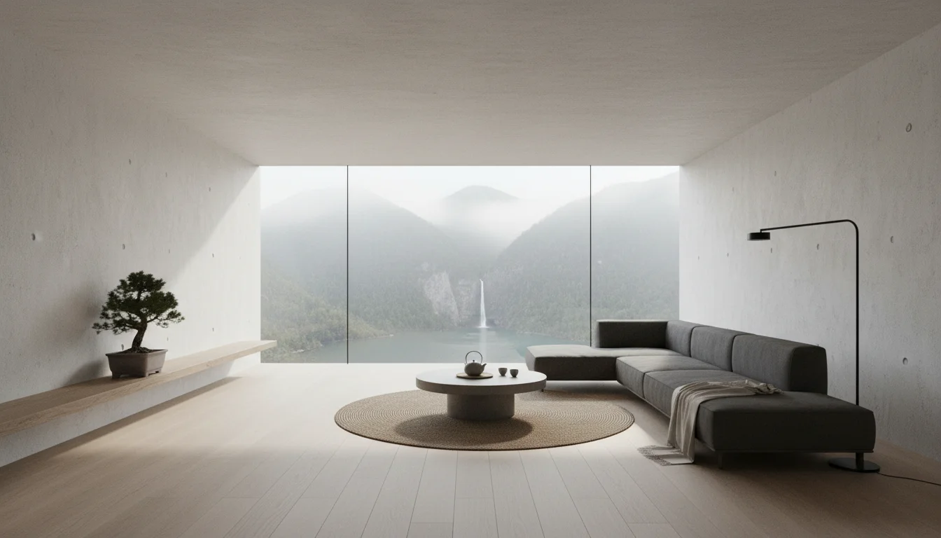 Stillness Haven Unveiled - minimalist space - Sanctuary of Stillness A Minimalist Haven Unveiled - Stillness Haven Unveiled: - Gemini Auto Post